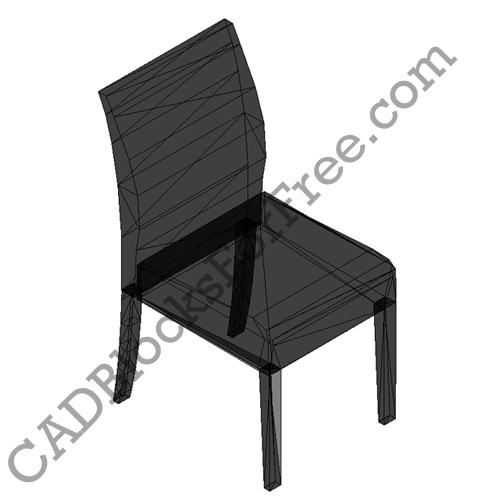Dining Chair Free AutoCAD Block In DWG