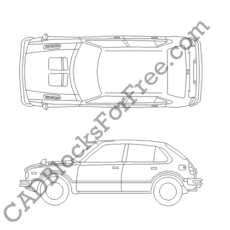 Car | Free AutoCAD blocks in DWG