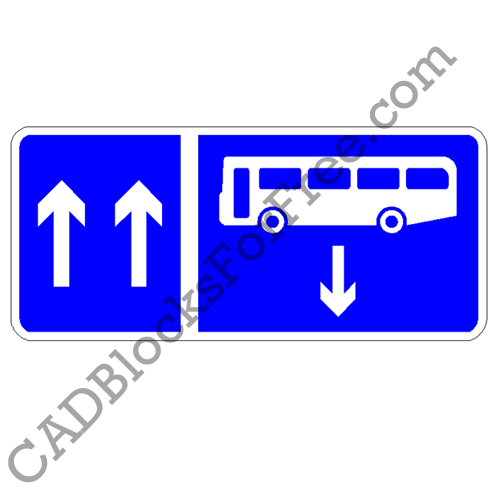 Contra-Flow Bus Lane