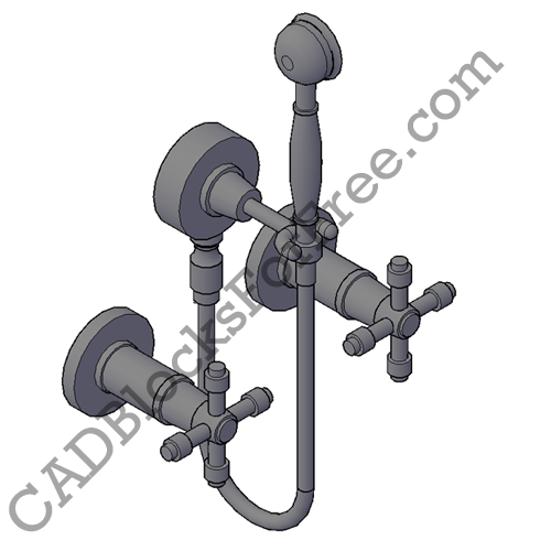 Shower Faucet with Mixer