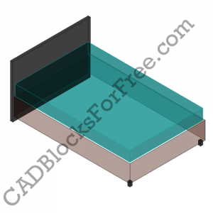 Cot | Free AutoCAD block in DWG