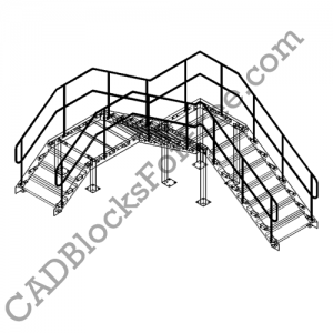 Steelwork Arrangement | Free AutoCAD block in DWG